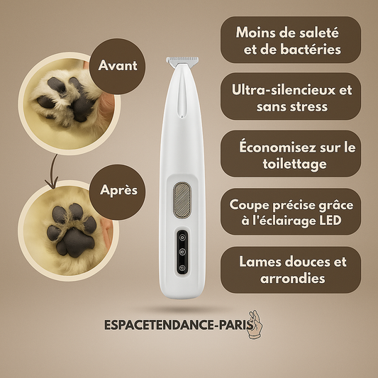 PawTrim™ - Tondeuse électrique pour pattes de chien